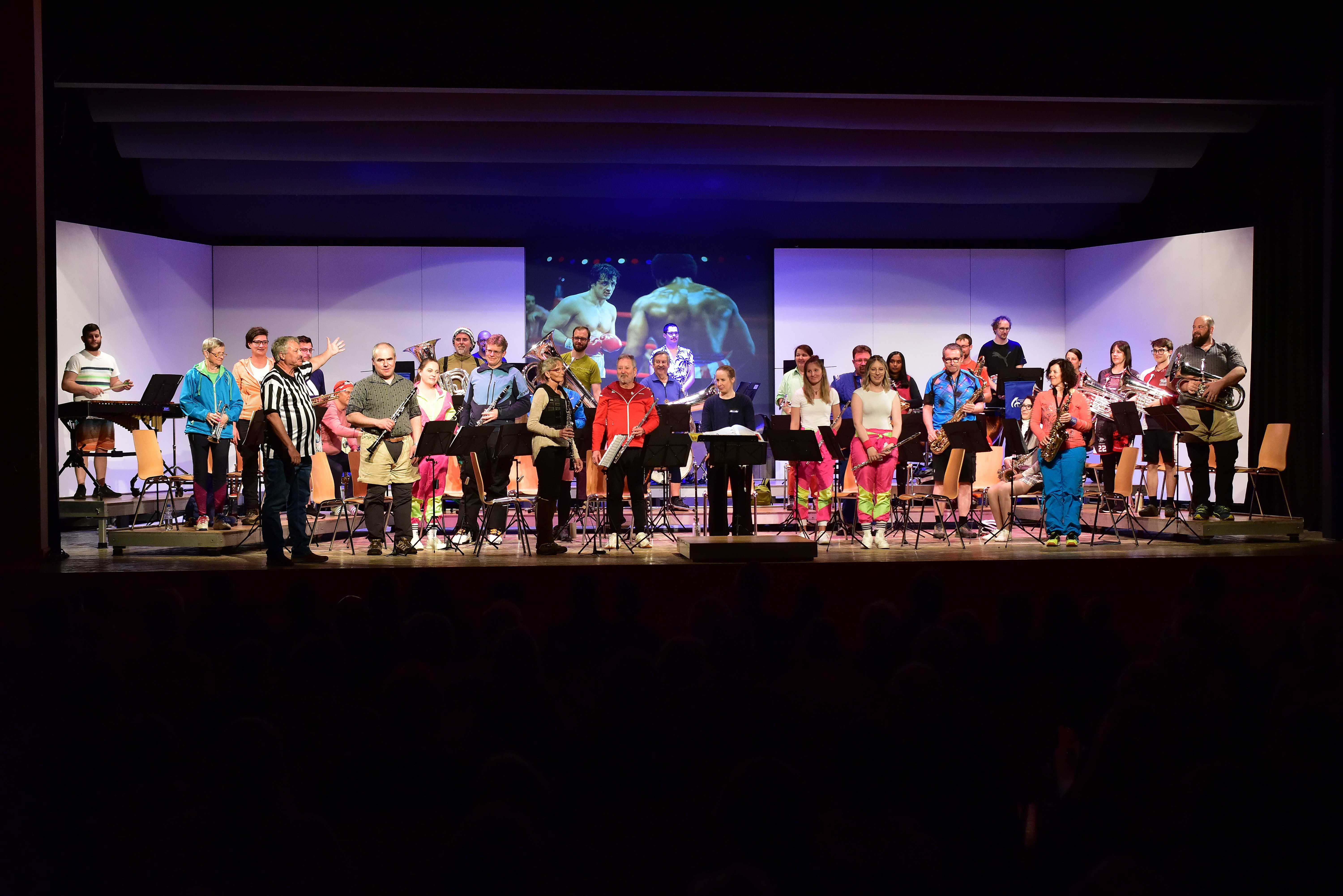 Bild der Harmoniemusik Schwanden aus dem Jahr 2025.