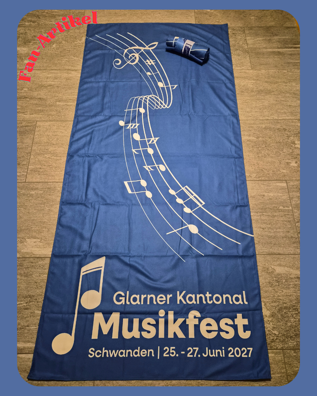 Badetuch zum Musikfest